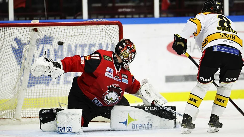 Supetalangen Noel Gunler återfinns inte i Luleås laguppställning mot Brynäs.