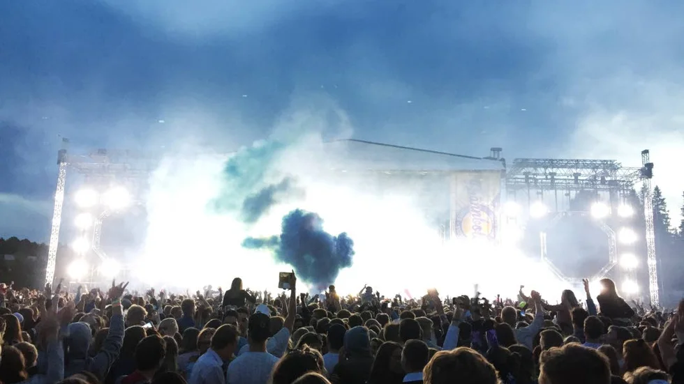 Brännbollsyrans festivalgeneral åkte fast med kokain på en annan festival.