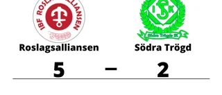 Södra Trögd föll på bortaplan mot Roslagsalliansen