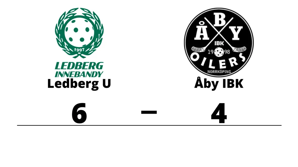 Ledbergs IF U-lag vann mot Åby IBK Ungdom U