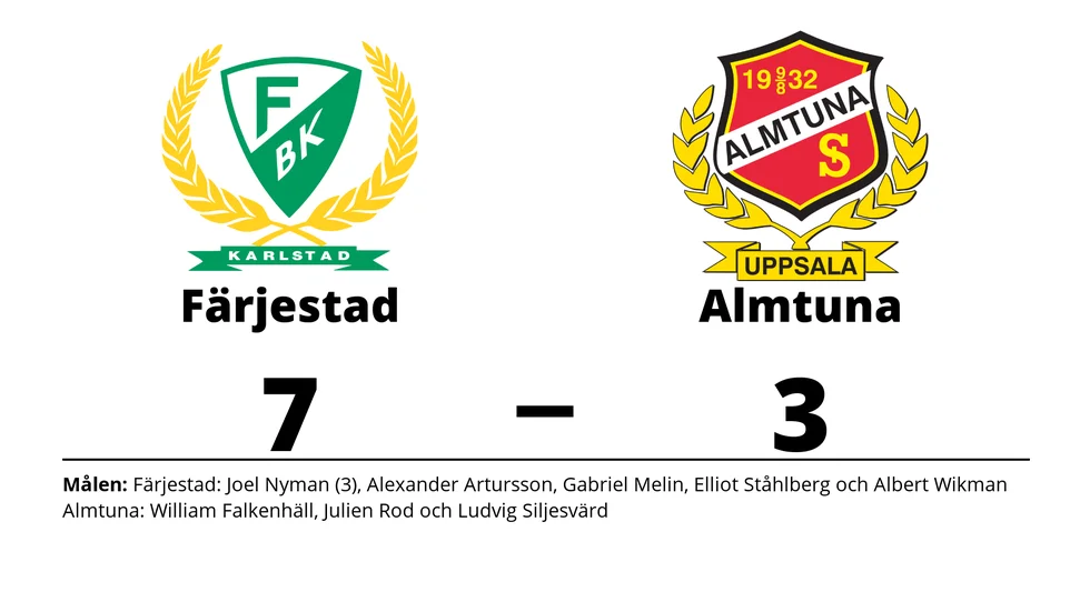 Färjestads BK vann mot Almtuna IS