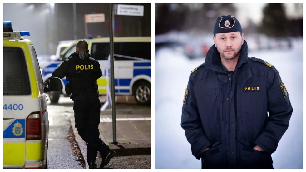 – Genom vårat arbete och spaningen och de beslag vi gjorde tror vi oss ha kunnat förhindra det här, säger Thomas Palmgren, chef för polisens spaningsavdelning i Västerbotten. Bilden till vänster är en arkivbild.