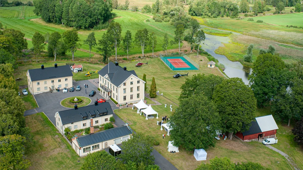 Borggårds herrgård är till salu för 45 miljoner kronor. 