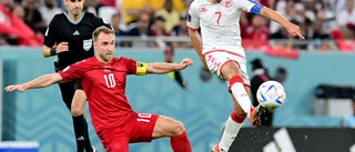 Trevande dansk VM-start – mållöst mot Tunisien