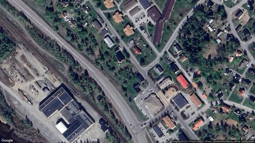Området kring Skelleftehamnsvägen 142