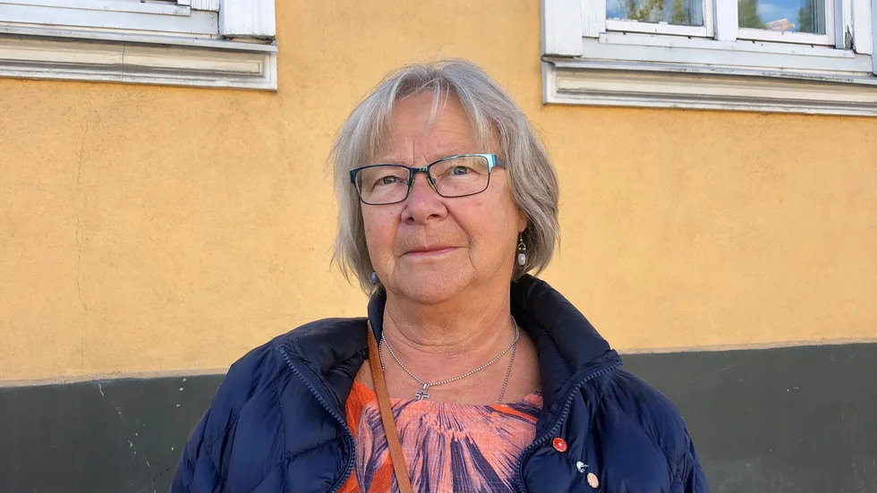 Ewa Ahl, 72, vill se ett större fokus på äldreomsorgen.
