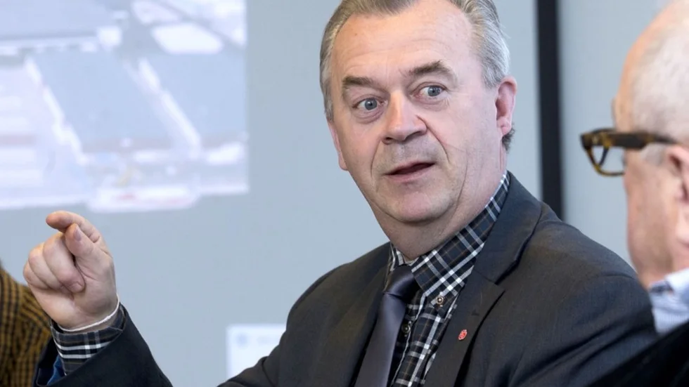 Haraholmen djuphamn transport skog pappersindustrin