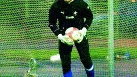 Bänkad sin första säsong.  I år har Nuredin Bakiu bestämt sig för att bli förstemålvakt i IFK. Foto: Janne Forsby