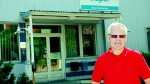 Ingvar Olofsson gillar inte det nya arbetssättet som införts på Sapa Heta Transfer. "Man säger att du är inte önskvärd. Det är att betrakta som uppsägning", säger han. Foto: Malin Perk