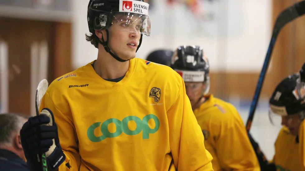 "Jag ville testa något annat och jag fick ett väldigt bra intryck av klubben när jag pratade med dem inför säsongen", säger Visby Romas nyförvärv Elias Lindström.