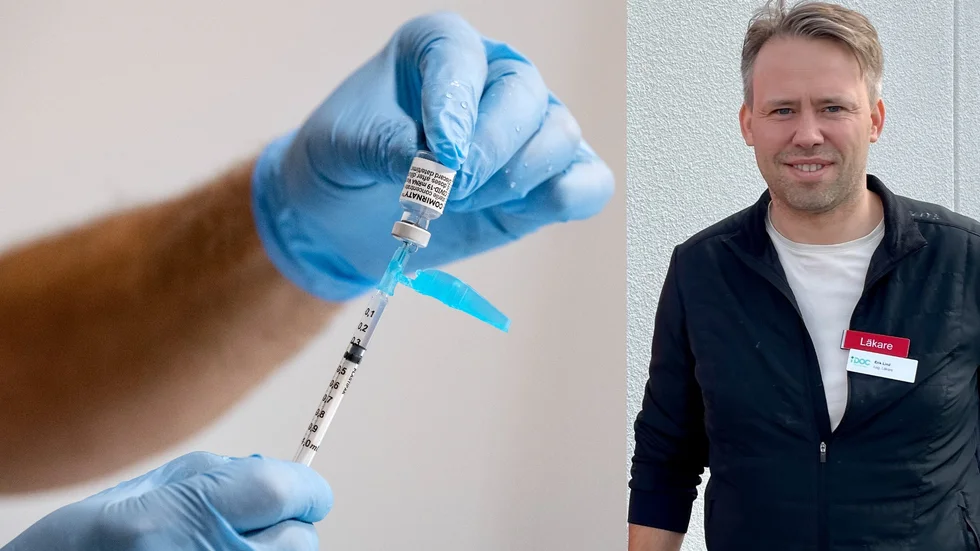Erik Lind, läkare och vd på Idoc, tycker att intresset för vaccinet borde vara större.