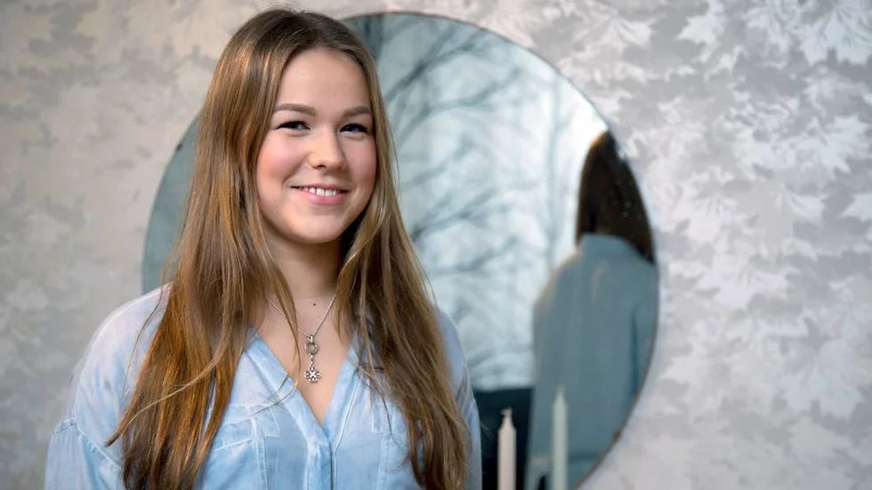 Luciakandidat nummer ett Sofie Lundkvist