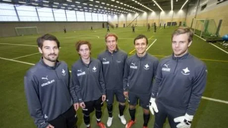 Nya spelare i IFK Norrköping:  Mikael Lindskog, Marcus Johansson, Tobias Rickhammar, Shpetim Hasani och målvakten Niklas Westberg.
