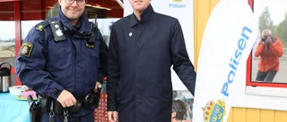 Polisbesök i Jävre
