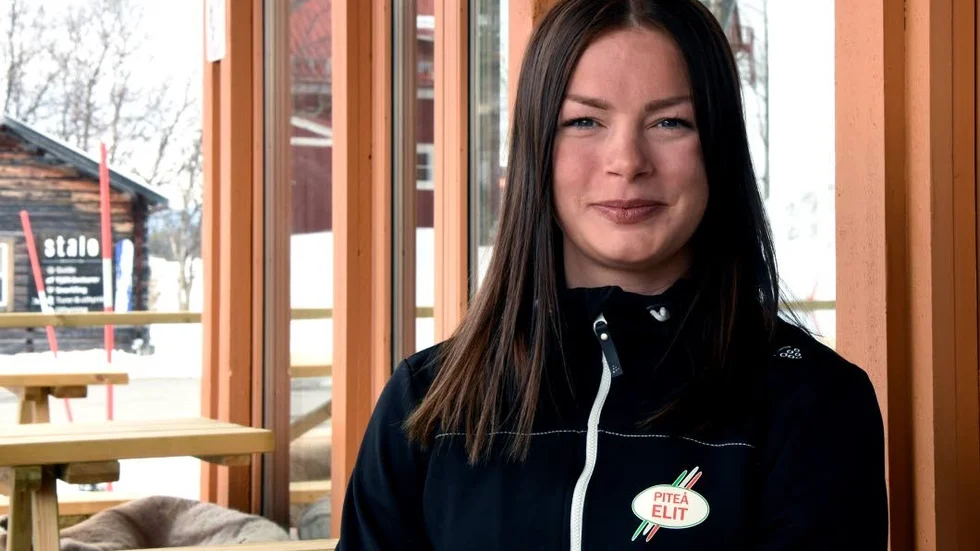 UPPGIVEN. En skadad Sofia Henriksson kan inte ta sig till OS.