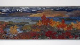 Helmer Osslund, Höstdag vid Torne träsk, 1909