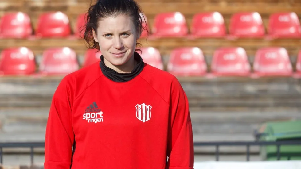 PÅ VÄG. Hanna Pettersson, Piteå IF, är på väg tillbaka efter korsbandsskadan. (arkivbild).
