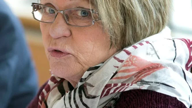 Ordförande. Ruth Rahkola, ordförande för barn- och utbildningsnämnden.
