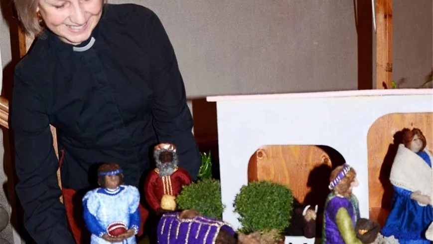 Att de tre vise männen kom till Jesus är anledningen att Svenska kyrkan firar trettondagen. Marie Amnéus Hagman är präst i Sankt Johannes församling.