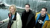 Rummet är en parodi på dokusåpa, enligt initiativtagarna Markus Morkola och Fredrik Jonsson (till höger).
FOTO: SUSANNE LUNDBÄCK