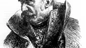 Gebhard Leberecht Blücher, död 1819. Han började i svenska armén och avancerade sedan, mest berömd för Waterloo 1815 där han kom till Wellingtons undsättning och avgjorde slaget.
