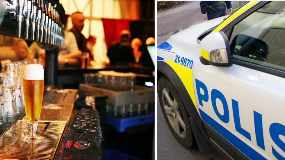 De två männen som uppträtt störande på Uppsalakrogen greps enligt lagen om omhändertagande av berusade.