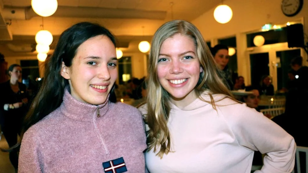 Tillsammans. Dunja Gabriel från Hamburg girls choir och Malin Lindström från Arctic Light ser båda fram emot att träna och uppträda tillsammans.