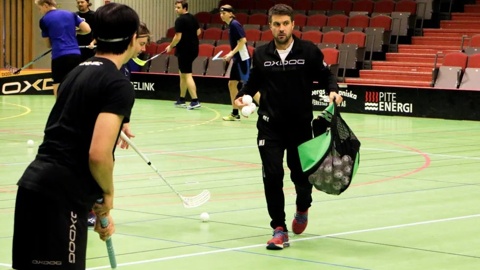 NÖJD. Magnus Johansson, tränare i Öjebyn.