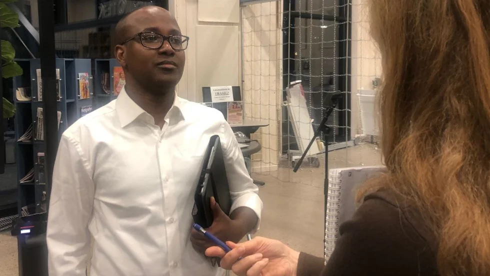 Hassan Deri (LL) har fått en plats i kommunfullmäktige.
