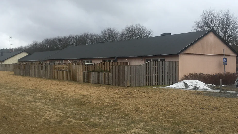 Här på Skolvägen i Örsundsbro har Enköpings Hyresbostäder planer för nya hyreslägenheter. 