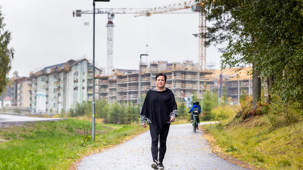 Viktiga uppdraget för norra Sverige. Eva Nordström är samordnare för samhällsbyggande och gestaltad livsmiljö. "Jag kunde inte säga nej", säger hon.