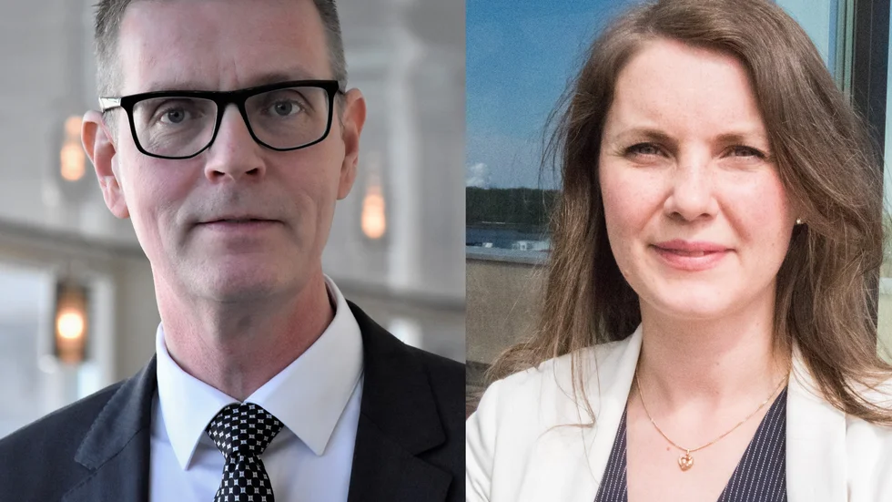 Mattias Karlsson (M) och Ida Karkiainen (S). Av personkryssen att döma Norrbottens två mest färgstarka politiker.