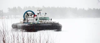 Kustbevakningens svävare krockade med träd i Luleå skärgård