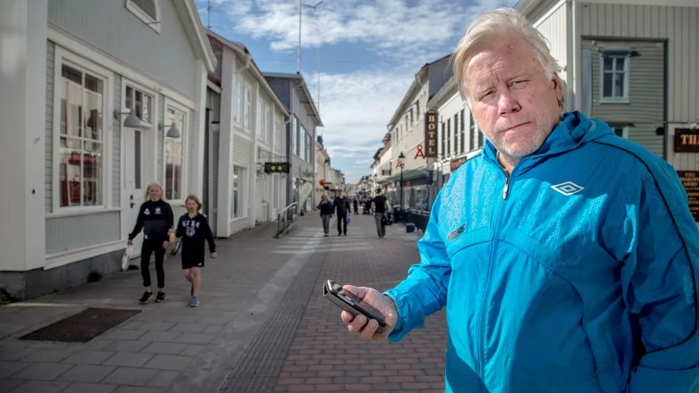 Ingen täckning. "Det drabbar oss och hela turismen i Piteå" säger Kjell-Anders Johansson, verksamhetschef för Piteå summer games om det nedstängda nätverket.