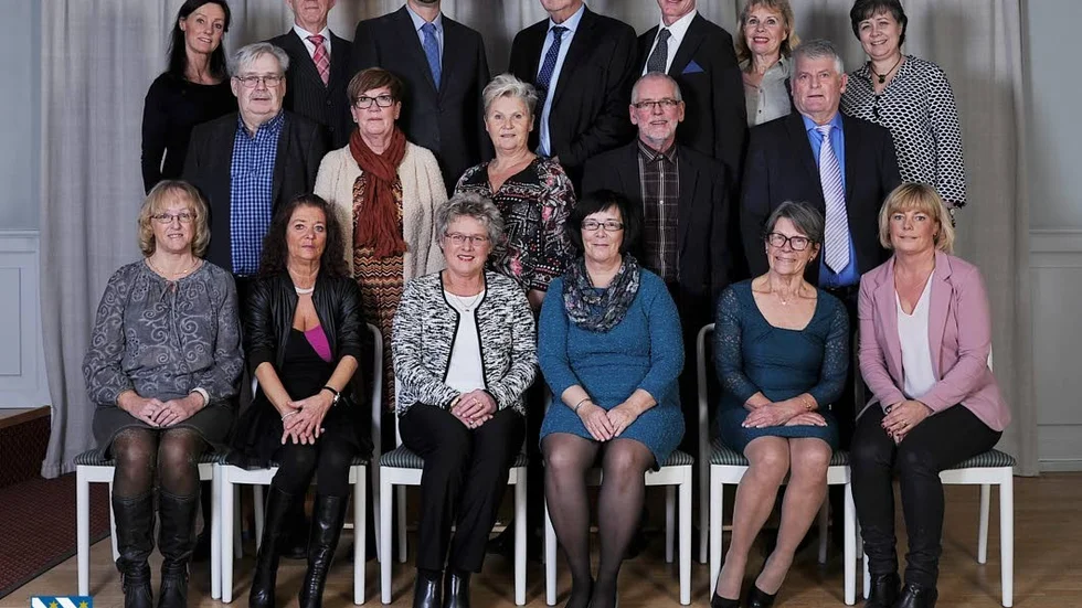 Jubilarer. I torsdags firades de som varit anställda på kommunen i 25 år på Brunnen.