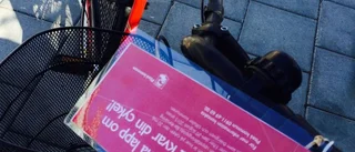Övergivna cyklar städas bort