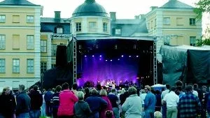 Rockslottet brukar dra mycket folk varje sommar, men i år kommer det inte att bli något Rockslott.  
FOTO: TITTI OLOVSSON