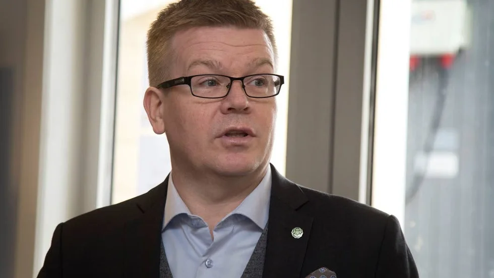 "Vi vill  självklart åtgärda lukten", säger Sunpines vd Magnus Edin. (Arkivbild).
