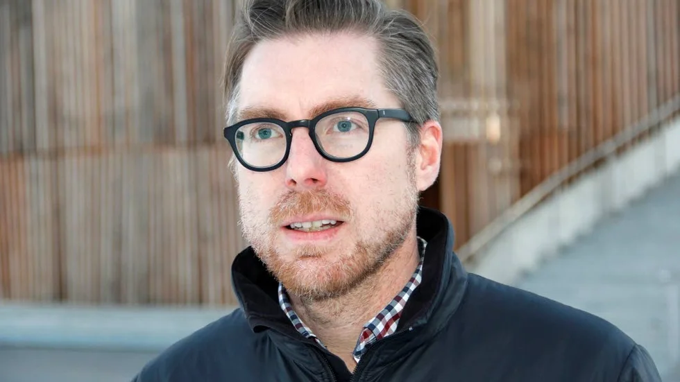 Andreas Wallstén, vd för Wallsténföretagen, säger att man fortsatt är intresserade att bygga på Löjantomten. (Arkivbild).