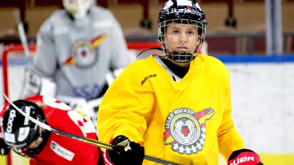 Lisa Berglund  en annan ung Piteåtjej i Luleå/MSSK.