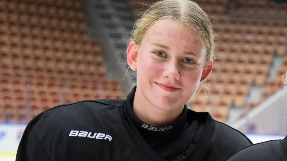 Juniorlandslagsbacken, 17-åriga Nathalie Lidman från Piteå, lämnade Luleå/MSSK för att få mer speltid i Modo. (Arkivbild).