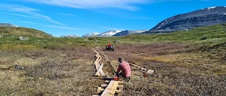Här har Kungsleden fått en upprustning