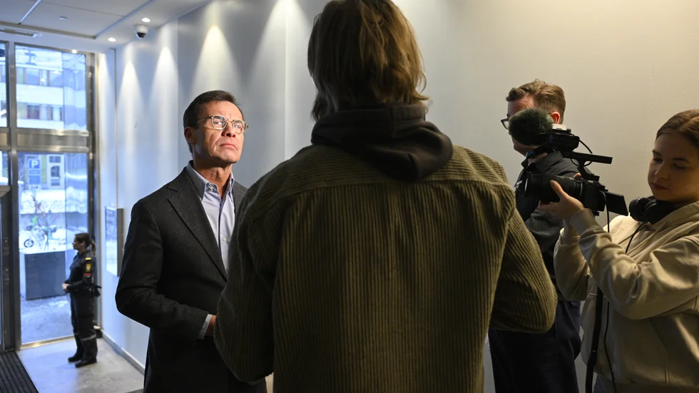 Ulf Kristersson (M) gjorde sitt utspel om vården i TV 4:s Nyhetsmorgons partiledarsamtal i lördags.