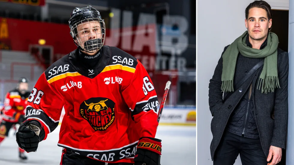 Måns Josbrandt är en av talangerna som har fått en plats i Luleå Hockey.