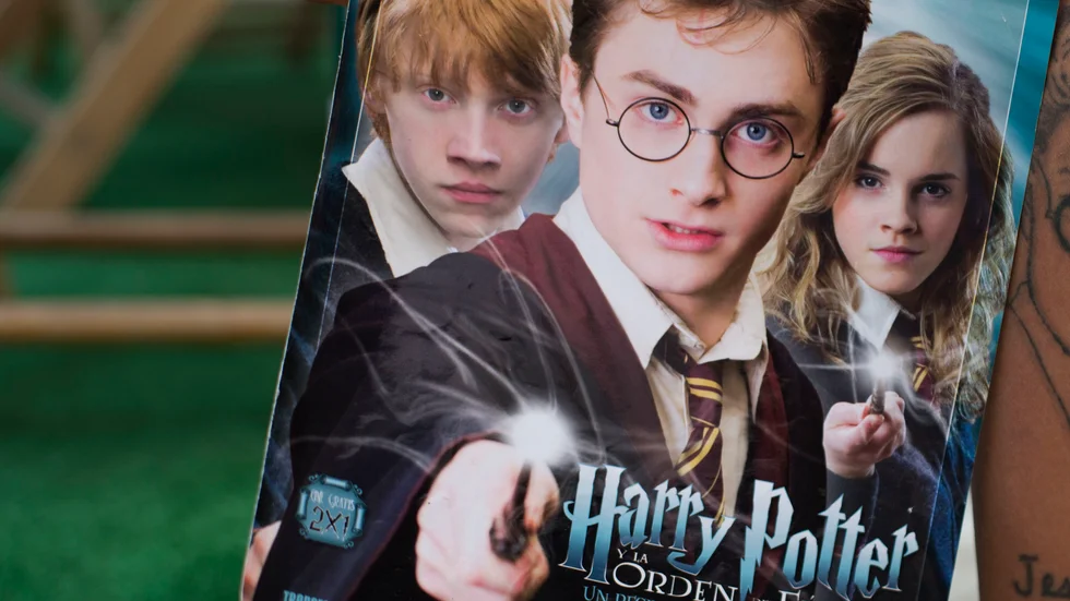 En Harry Potter-trollstav som misstogs för en kniv ledde till en polisräd på ett hotell nära Leicester. Arkivbild