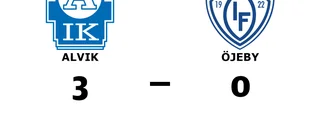 Alvik för tuffa för Öjeby - förlust med 0-3