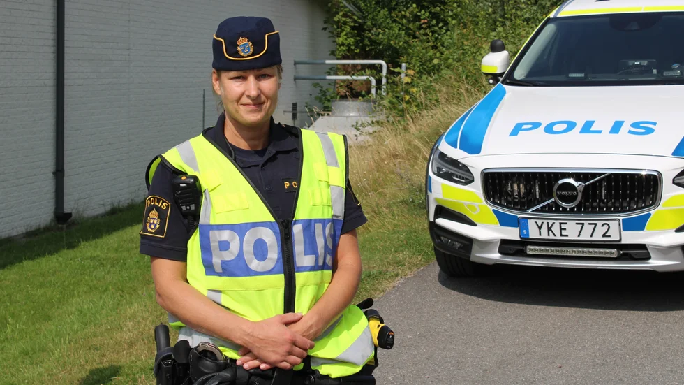 Ketty Bengtsson är kommunpolis i Hultsfred.