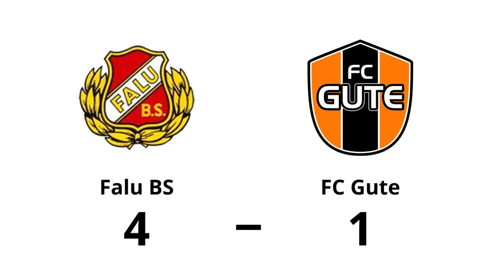 Falu BS vann mot FC Gute