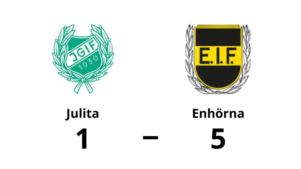 Julita GoIF förlorade mot Enhörna IF