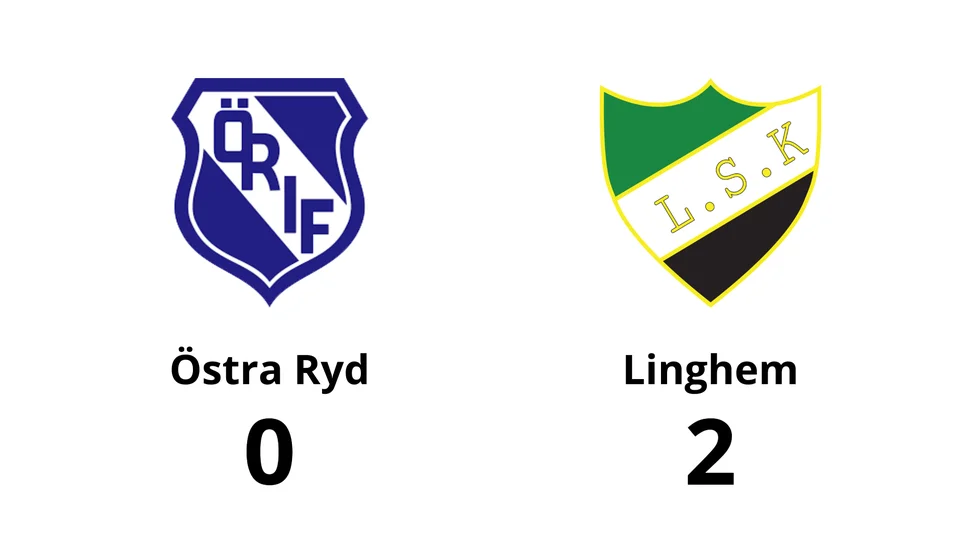 Östra Ryds IF förlorade mot Linghems SK